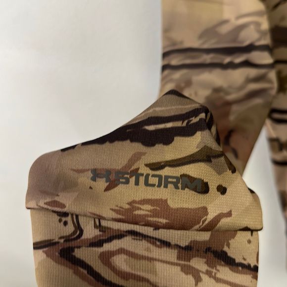 Under Armour Men's UA Storm Thin Fleece Camouflage Hoodie Sweatshirt Size L - Picture 4 of 7